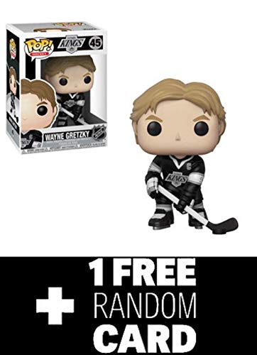 POP! Funko NHL Legends: LA Kings Wayne Gretzky Bundled with 1 Random NHL Trading Card