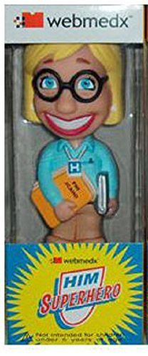 Woman Webmedx HIM Superhero Bobble Head Figure
