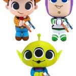 Funko Pop! Plush - Disney Pixar - Toy Story - Buzz Lightyear, Woody and Alien - 4 Inch - Set of 3 Funko Pop! Plush - Disney Pixar - Toy Story - Buzz Lightyear, Woody and Alien - 4 Inch - Set of 3
