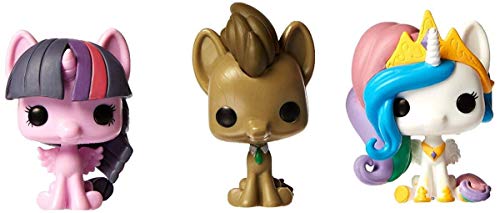 Funko - Pack 3 Figurines My Little Pony Pop 4cm - 0849803048570