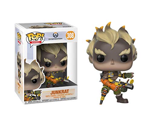Funko Pop Games: Overwatch-Junkrat, Multicolor