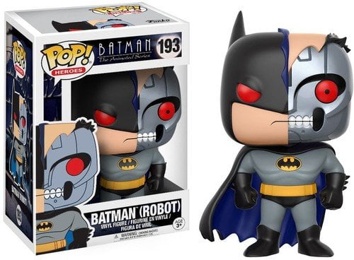 Funko Animated Series Robot Batman Pop Vinyl Action Figure