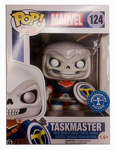 Funko Pop! Marvel Taskmaster 124 Exclusive Bobble Head