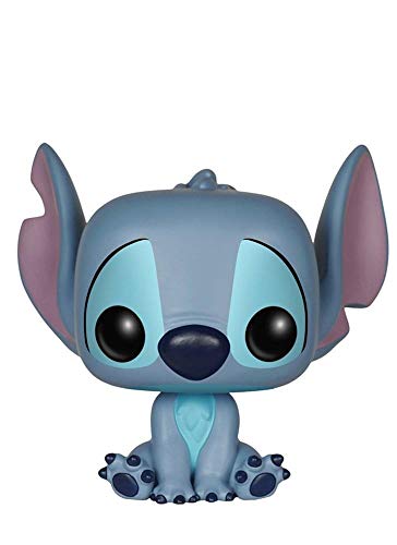 POP Funko Disney: Lilo & Stitch Seated Action Figure, Multicolor, Standard, (6555)