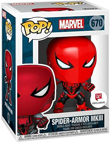 FKO FunkoPop Marvel Spider-Armor MKIII #670 - Walgreens Exclusive!