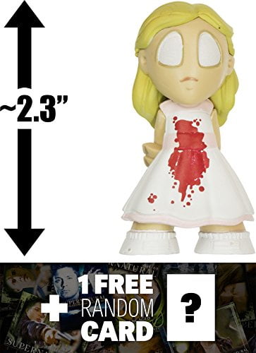 Supernatural Lilith: ~2.3" x Funko Mystery Minis Vinyl Mini-Figure Series + 1 Free Official Trading Card Bundle