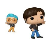Funko Pop! Rocks: BTS - Dynamite - RM & Rocks: BTS - Dynamite - Suga, Multicolor, Standard