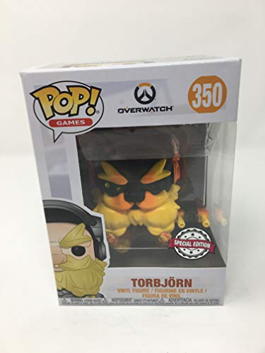 Funko Overwatch Molten Core Torbjorn Exclusive Vinyl Figure