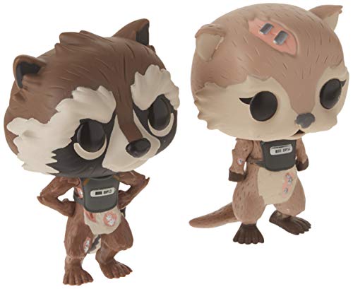 Funko Pop! Marvel Games: Guardians of The Galaxy Telltale Series Rocket & Lylla 2Pk Collectible Figure