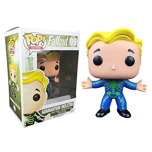 Funko Pop Games Fallout Adamantium Skeleton Chase Vault Boy Vinyl Figure