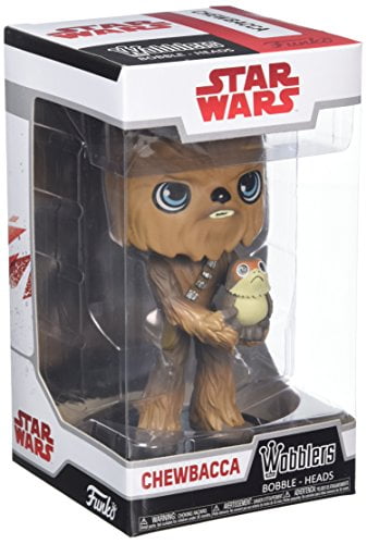 Funko Wobblers Star Wars: The Last Jedi - Chewbacca - Collectible Figure