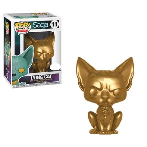 Funko Pop Comics: Saga Gold Lying Cat Exclusive