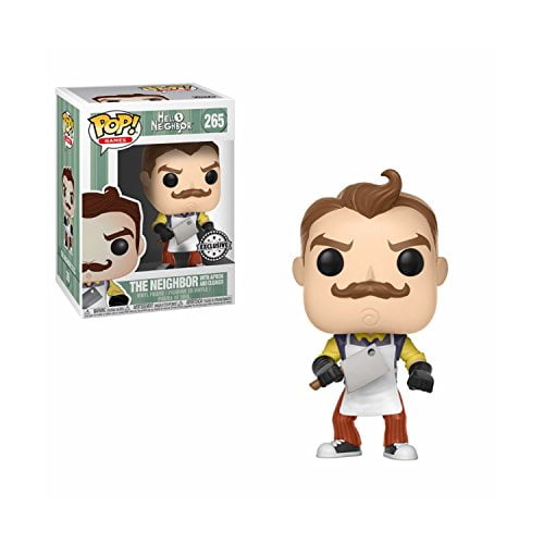 Funko POP Games: Hello Neighbor – The Neighbor with Apron and Cleaver – FYE Exclusive