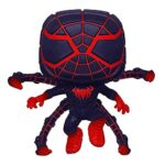 Funko POP! Marvel's Spider-Man #840 - Miles Morales [Programmable Matter Suit Glow in The Dark Levitating Pose] Exclusive