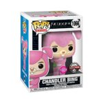 Funko Pop! TV: Friends Chandler Bing as Bunny Flocked Exclusive Vinyl Figure #1066