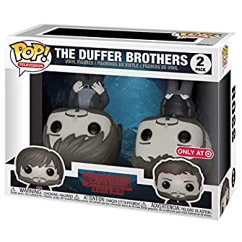 Funko Pop! Television: Stranger Things - The Duffer Brothers (Upside Down) - Target Exclusive Collectible Vinyl Figure - 2 Pack