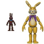 Funko Action Figure: Five Nights at Freddy's - Chocolate Bonnie & Action Figure: Five Nights at Freddy's Dreadbear - Glitchtrap, Multicolor (56187) Funko Action Figure: Five Nights at Freddy's - Chocolate Bonnie & Action Figure: Five Nights at Freddy's Dreadbear - Glitchtrap, Multicolor (56187)