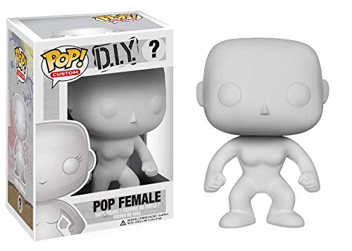 Funko POP D.I.Y: Pop Female,White