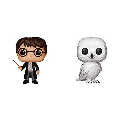 Funko POP Movies: Harry Potter Action Figure, Standard & 35510 Pop! Harry PotterHedwig, Standard, Multicolor