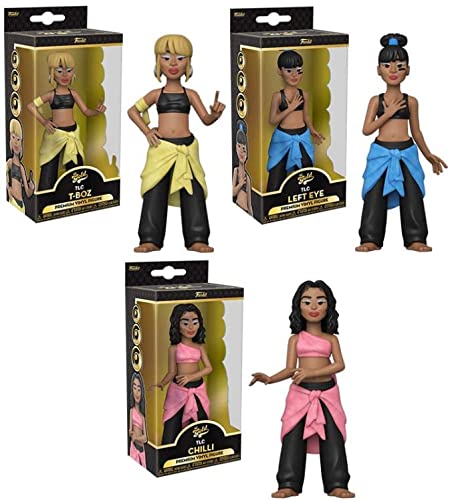 TLC 5" Funko Vinyl Gold Complete Set (3)