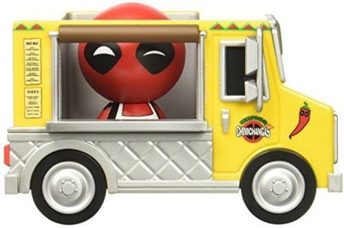 Funko Dorbz Ridez Marvel Deadpool and Chimichanga Truck