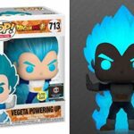 Funko Pop! Animation Dragonball Vegeta Powering Up Glow in Dark Exclusive #713