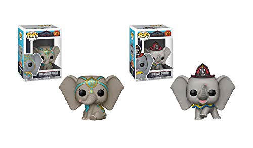 Funko Pop!: Bundle of 2: Dumbo Live - Dreamland Dumbo and Fireman Dumbo