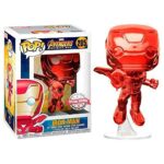Funko Pop Movies: Avengers Infinity War - Red Chrome Iron Man Collectible Figure, Multicolor Funko Pop Movies: Avengers Infinity War - Red Chrome Iron Man Collectible Figure, Multicolor