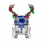 Funko Pop Star Wars: Holiday - R2D2 with Antlers Collectible Figure, Multicolor Funko Pop Star Wars: Holiday - R2D2 with Antlers Collectible Figure, Multicolor