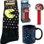 Missile Figure 90's Retro Game Bundled with Classic Video Collection Mega Man Magnet Pop! Head Pez + Pac Man Sock + 8-Bit Mug 3 Items Missile Figure 90's Retro Game Bundled with Classic Video Collection Mega Man Magnet Pop! Head Pez + Pac Man Sock + 8-Bit Mug 3 Items