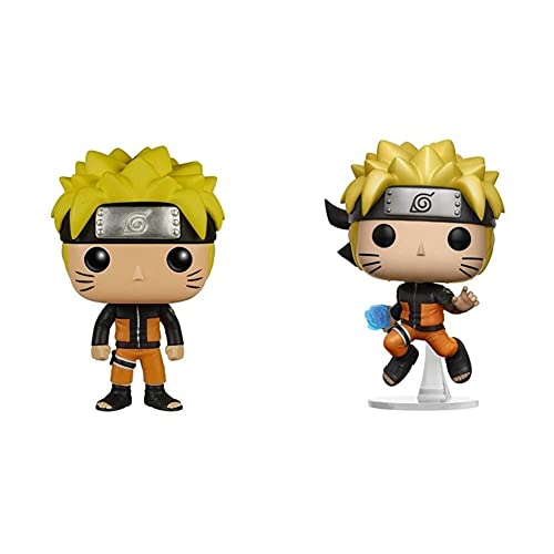 Funko POP Anime: Naruto Naruto Action Figure & POP Anime: Naruto Shippuden (Rasengan) Toy Figure