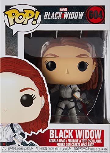 Funko Pop! Marvel: Black Widow – Black Widow in White Suit Vinyl Bobblehead