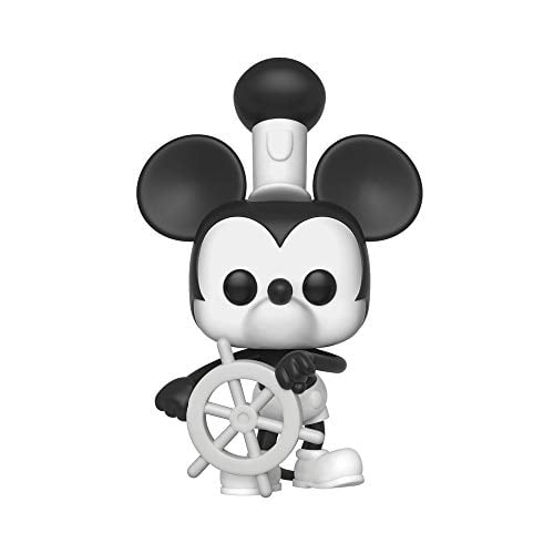 Funko Pop Disney: Mickey's 90Th - Steamboat Willie Collectible Figure, Multicolor