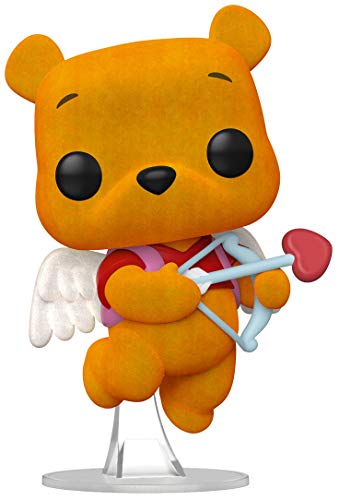 Funko Disney Winnie The Pooh Pop! Valentines Winnie The Pooh Flocked Vinyl Figure Hot Topic Exclusive