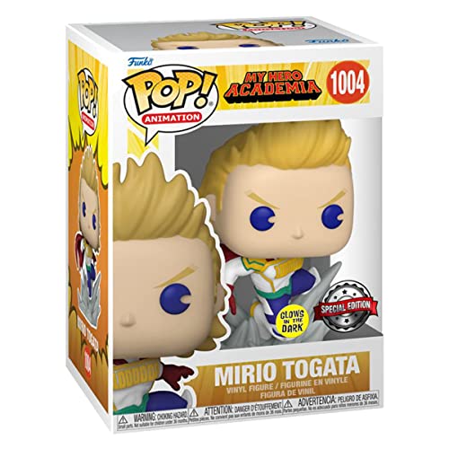 POP My Hero Academia Mirio Togato Hot Topic Exclusive 1004 Glow in Dark