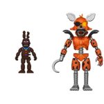 Funko Action Figure: Five Nights at Freddy's - Chocolate Bonnie & Action Figure: Five Nights at Freddy's Dreadbear - Grim Foxy,Multicolor,56185 Funko Action Figure: Five Nights at Freddy's - Chocolate Bonnie & Action Figure: Five Nights at Freddy's Dreadbear - Grim Foxy,Multicolor,56185