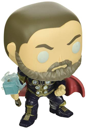 Funko Pop! Marvel: Avengers Game - Thor (Glow in The Dark), Amazon Exclusive,Multicolor