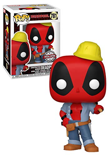 Funko Pop Marvel Construction Worker Deadpool