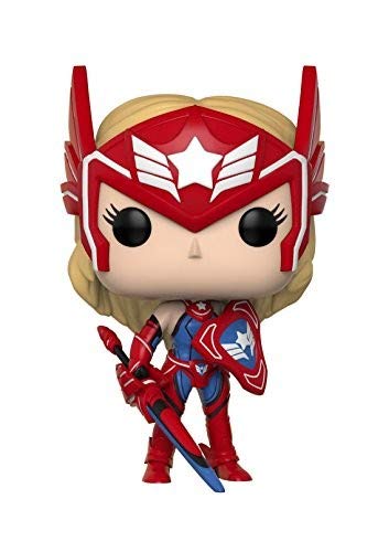 Funko POP! Games: Marvel Future Fight Sharon Rogers Collectible Figure, Multicolor