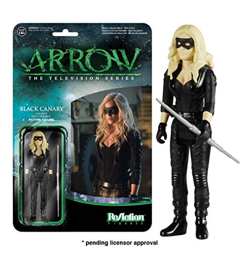 Arrow Black Canary ReAction 3 3/4-Inch Retro Action Figure