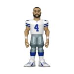 Funko Gold 5 NFL: Cowboys- Dak Prescott (Home Uniform)(Styles May Vary)