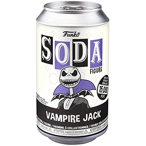 Funko POP! Soda Nightmare Before Christmas Vampire Jack 4.25" Figure in a Can