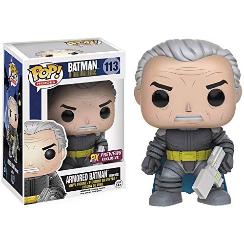 Pop DC Heroes 3.75 Inch Action Figure Batman The Dark Knight Returns - Armored Batman #113 Exclusive