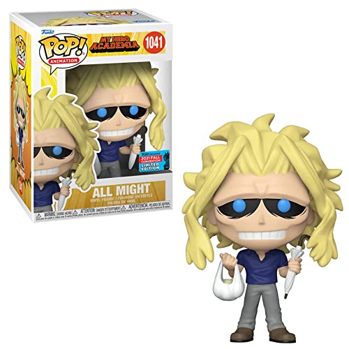 Funko Pop! My Hero Academia: All Might w/ Bag & Umbrella #1041 Fall Convention Exclusive 2021