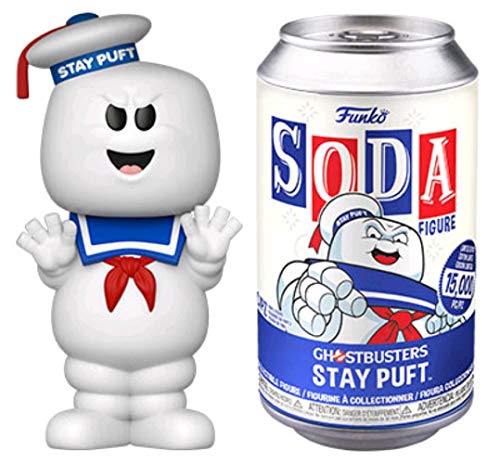 Funko 51955 Vinyl SODA! 4.25" Ghostbusters Stay Puft Marshmallow Man Collectible Toy with Possible Random Chase Variant