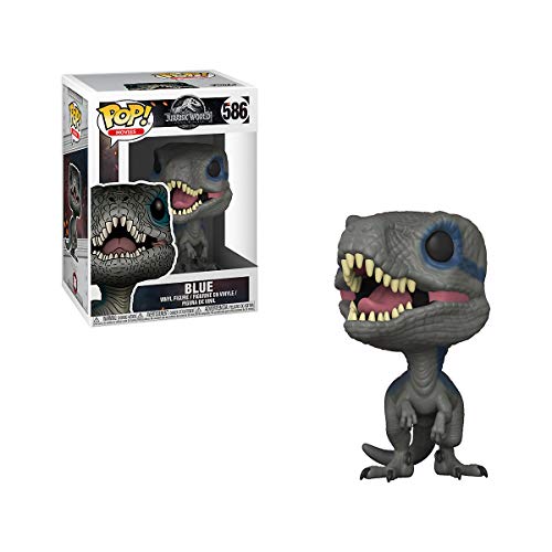Funko Pop Movies: Jurassic World 2 - Blue, Velociraptor Collectible Figure, Multicolor