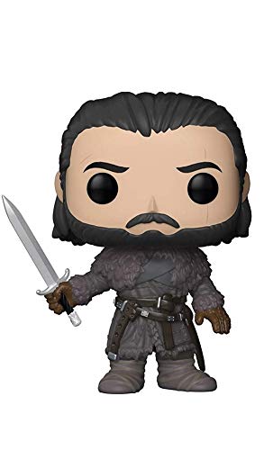 Funko POP! TV: Game of Thrones Jon Snow (Beyond The Wall) Collectible Figure, Multicolor