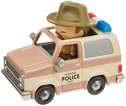 Funko Dorbz Ridez: Stranger Things - Hopper with Deputy Vehicle Collectible Vinyl Figure