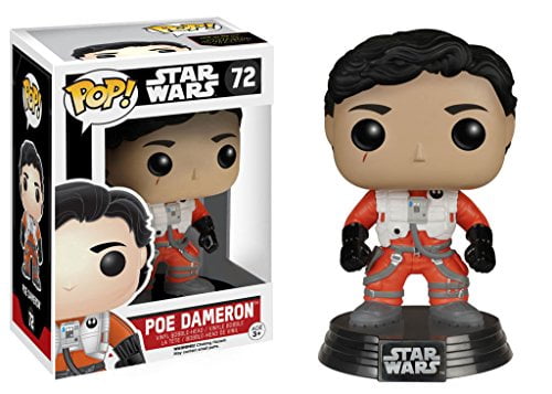 Funko Pop! Star Wars #72 No Helmet Poe Dameron (Exclusive)