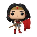 Funko POP Heroes: DC Comics, Wonder Woman 80th Anniversary - Red Son Wonder Woman, Multicolor (54976) Funko POP Heroes: DC Comics, Wonder Woman 80th Anniversary - Red Son Wonder Woman, Multicolor (54976)